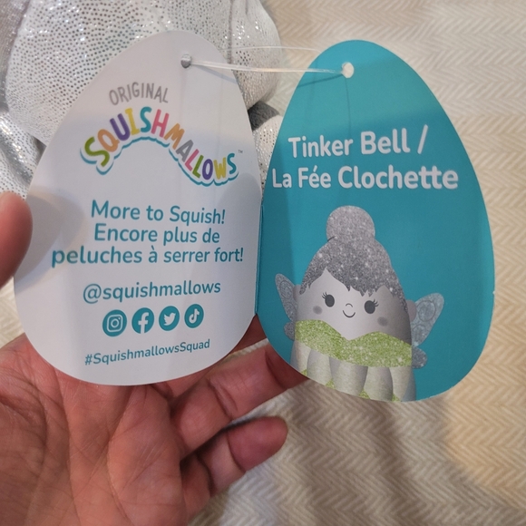 DISNEY squishmallow Tinker Bell - Picture 5 of 5